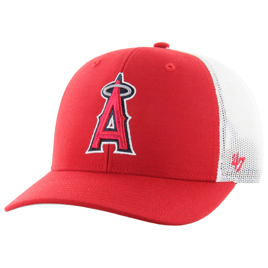 47 Brand Angels Coop World Sure Shot Trucker Cap - Men's - Red/Multi