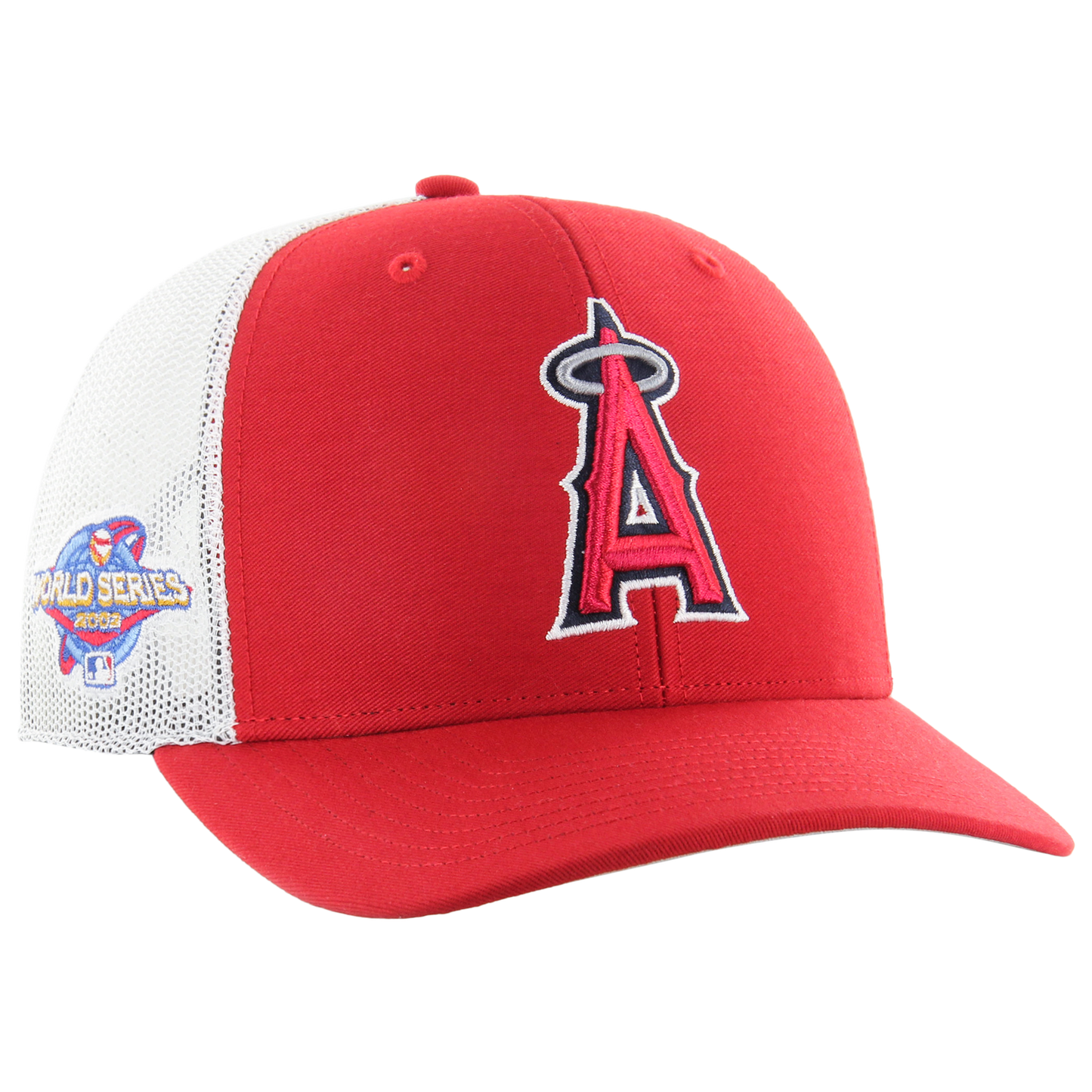 47 Brand Angels Coop World Sure Shot Trucker Cap - Men's - Red/Multi