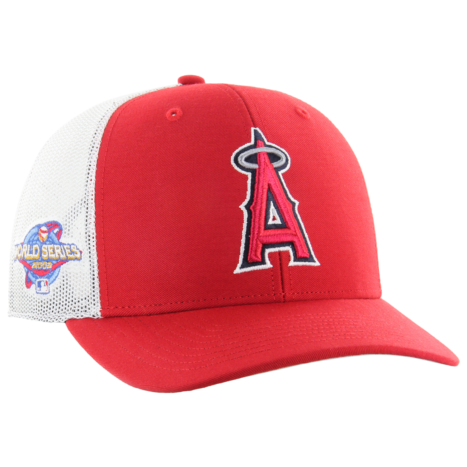 47 Brand Angels Coop World Sure Shot Trucker Cap - Men's - Red/Multi