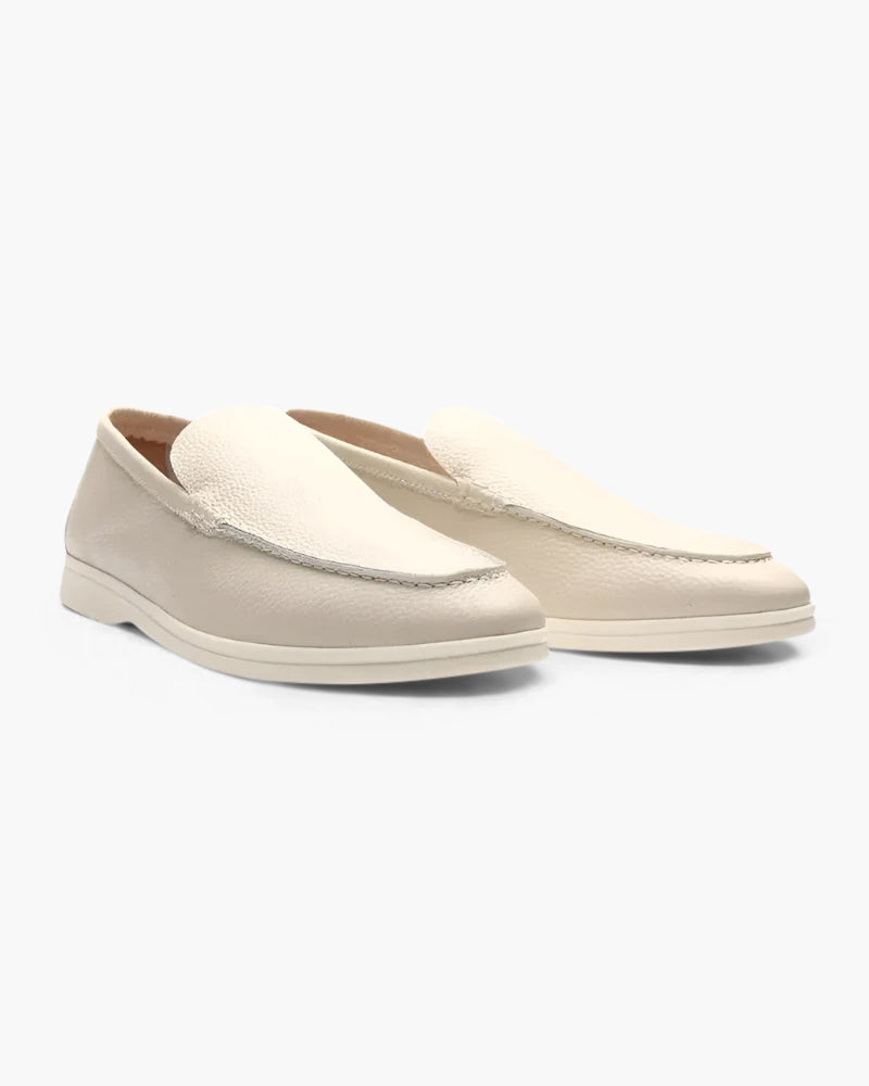 Men's Cowhide Leather Loafers - foto 4