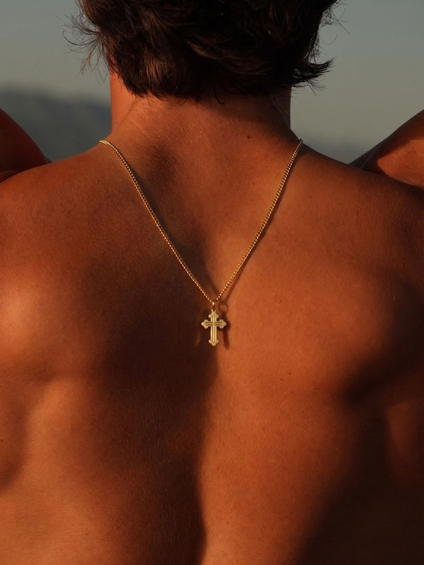 ORTHODOX CROSS CHAIN | 18K Gold