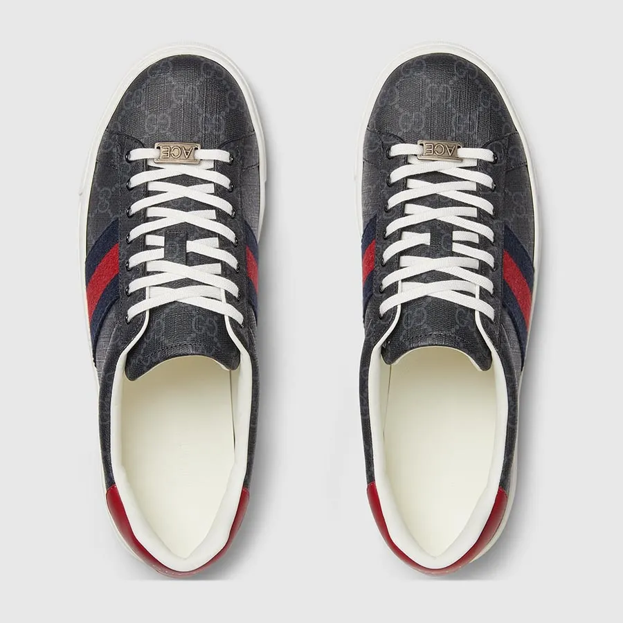 Mens Gucci Ace GG-canvas Sneakers