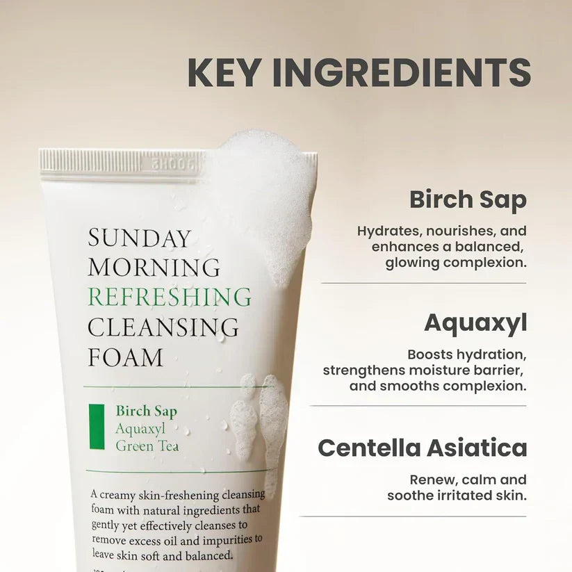 AXIS-Y- Espuma de Limpeza Refrescante Sunday Morning 120ml - imagem 4