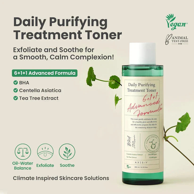 Tônico de tratamento purificante diário AXIS-Y 200ml - imagem 2