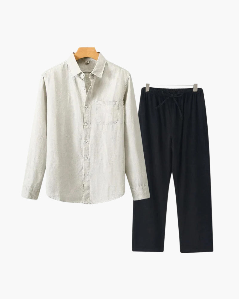 Linen Combo Set (Long Sleeve) - foto 9