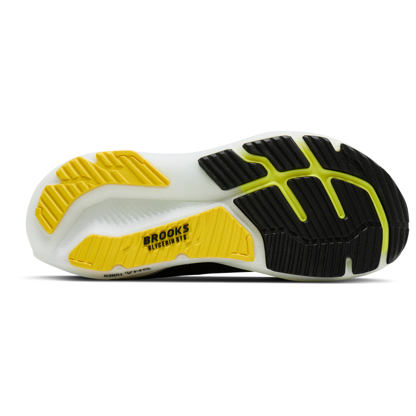 Brooks Glycerin GTS 23 - Men's - Black/Cyber Yellow/Nightlife