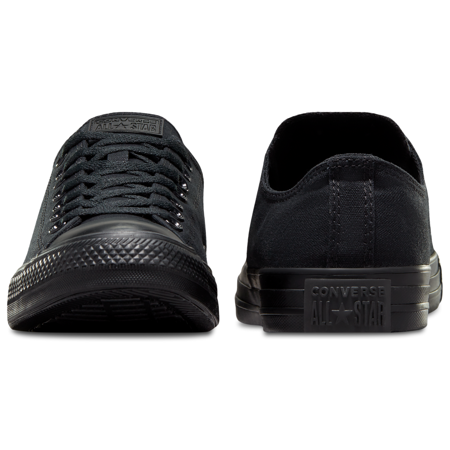 Converse All Star Low Top - Men's - Black Monochrome/Black/Black