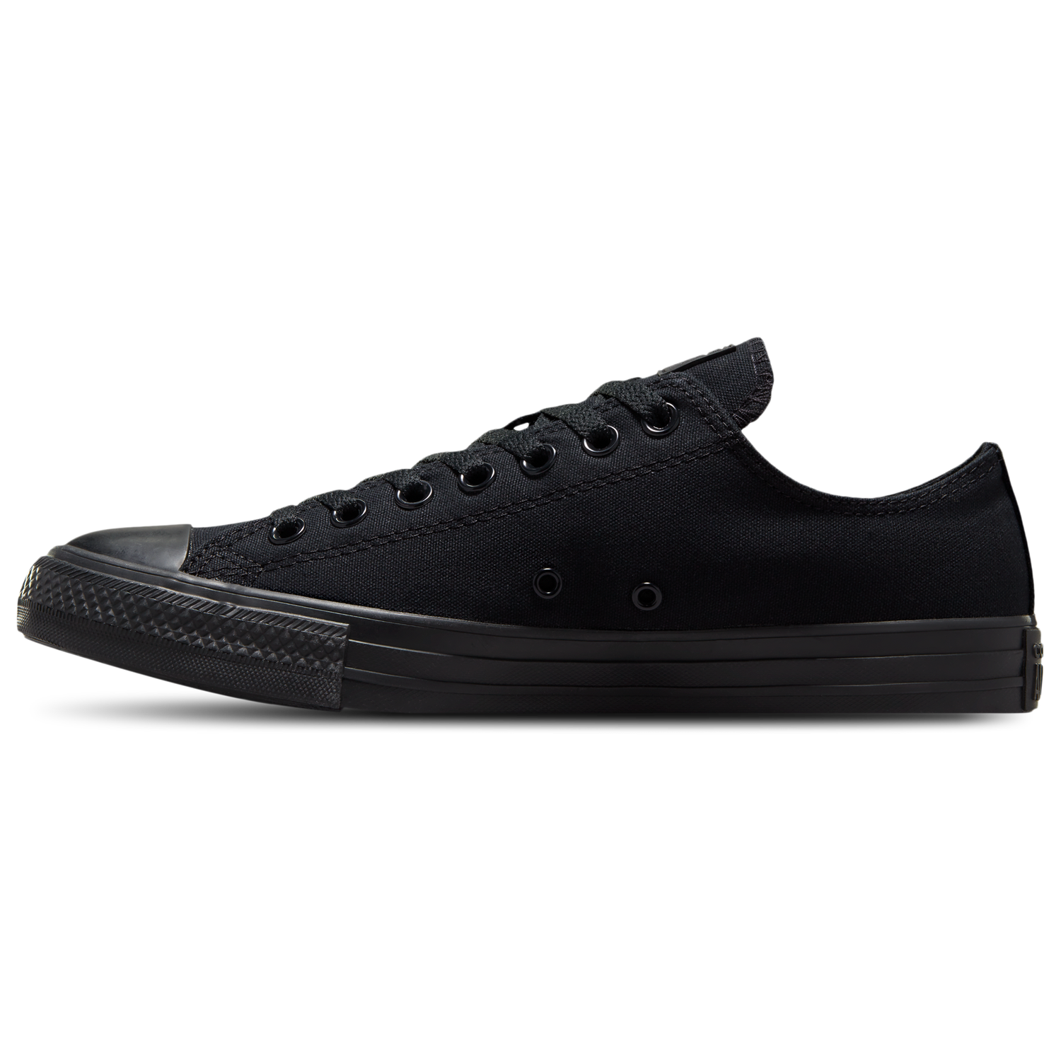 Converse All Star Low Top - Men's - Black Monochrome/Black/Black