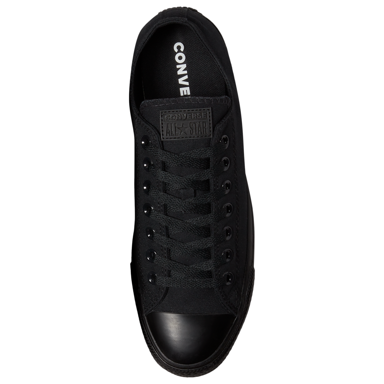 Converse All Star Low Top - Men's - Black Monochrome/Black/Black