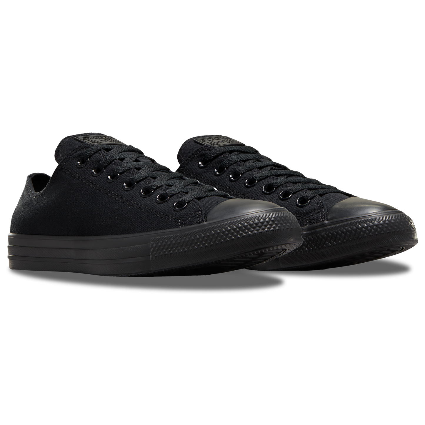 Converse All Star Low Top - Men's - Black Monochrome/Black/Black