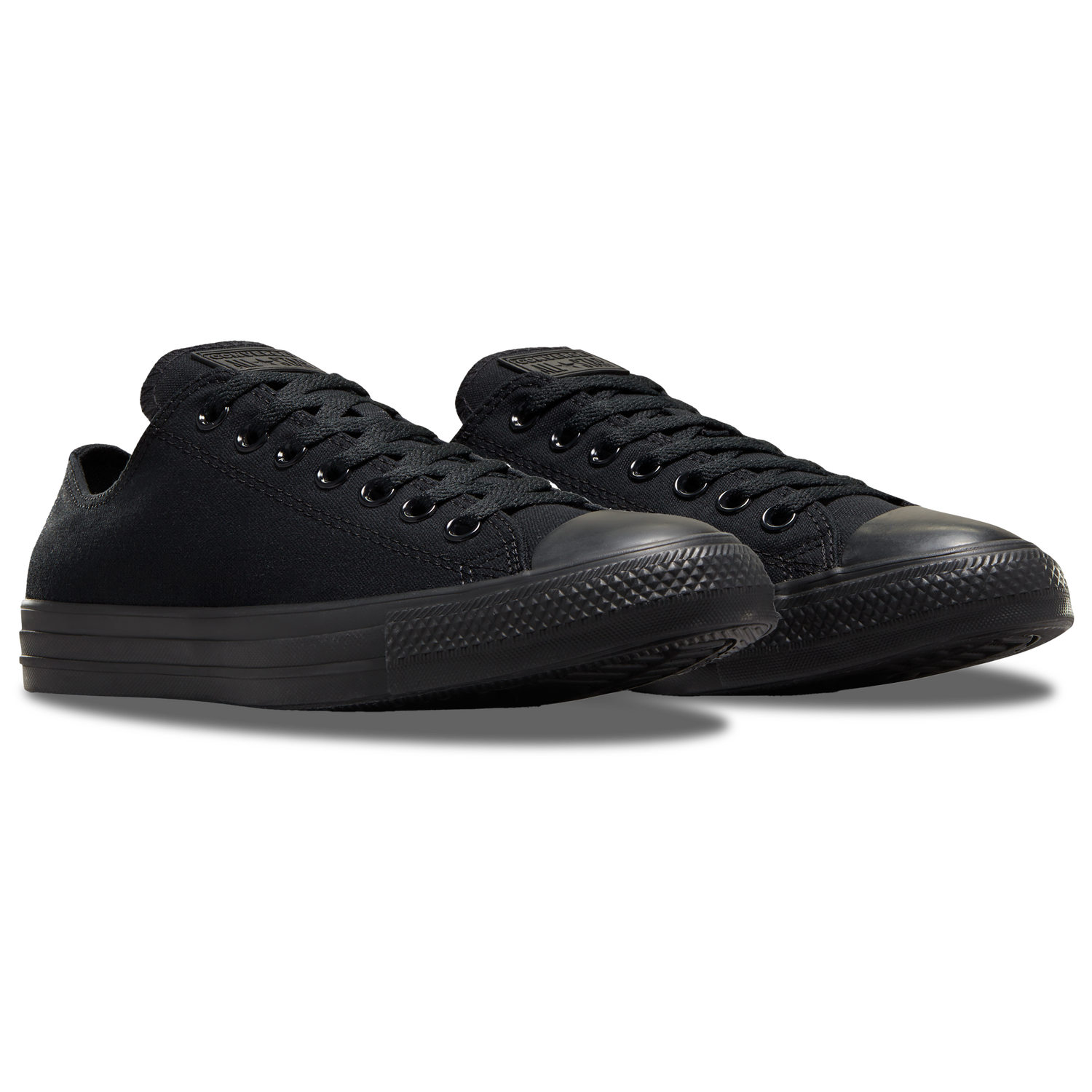 Converse All Star Low Top - Men's - Black Monochrome/Black/Black