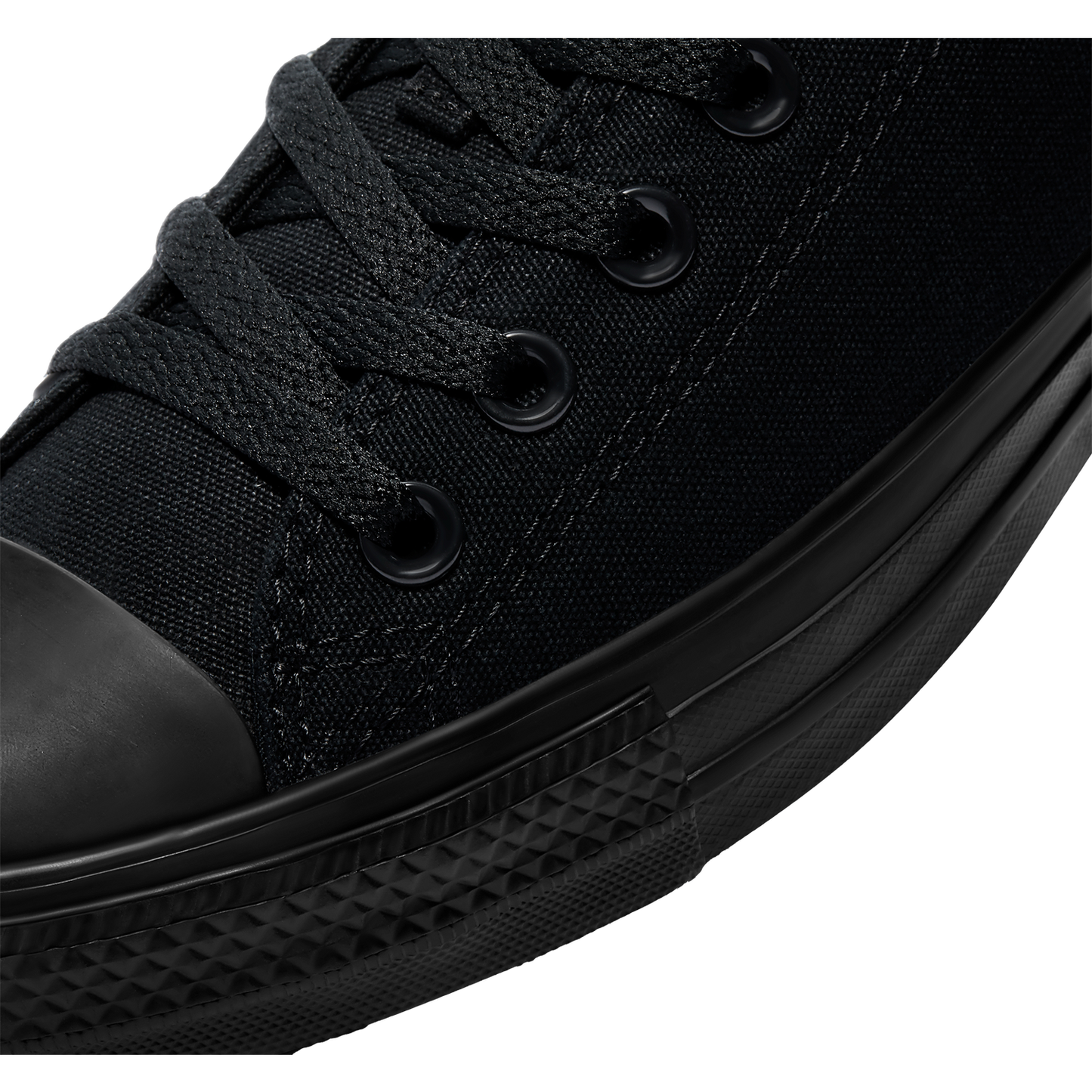 Converse All Star Low Top - Men's - Black Monochrome/Black/Black