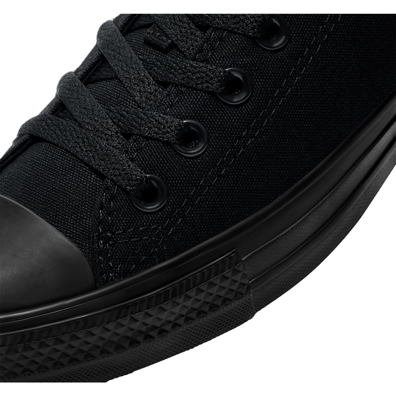 Converse All Star Low Top - Men's - Black Monochrome/Black/Black
