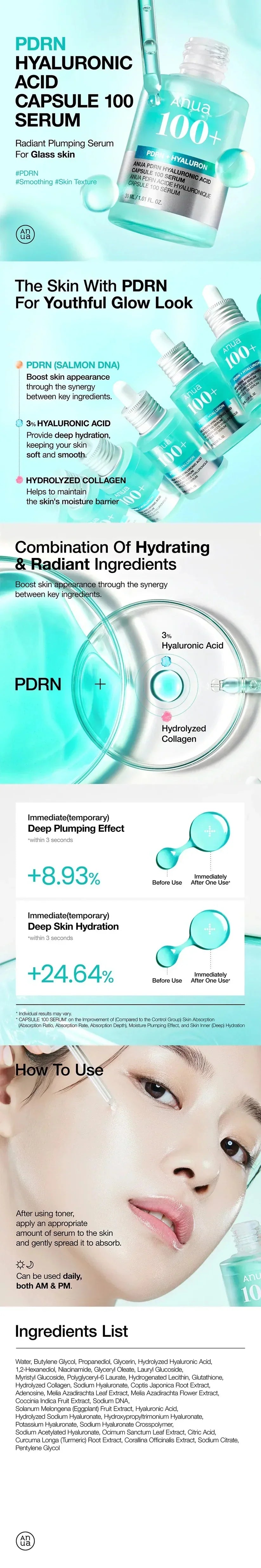 Conjunto de soro Anua PDRN + Azelaico - imagem 4