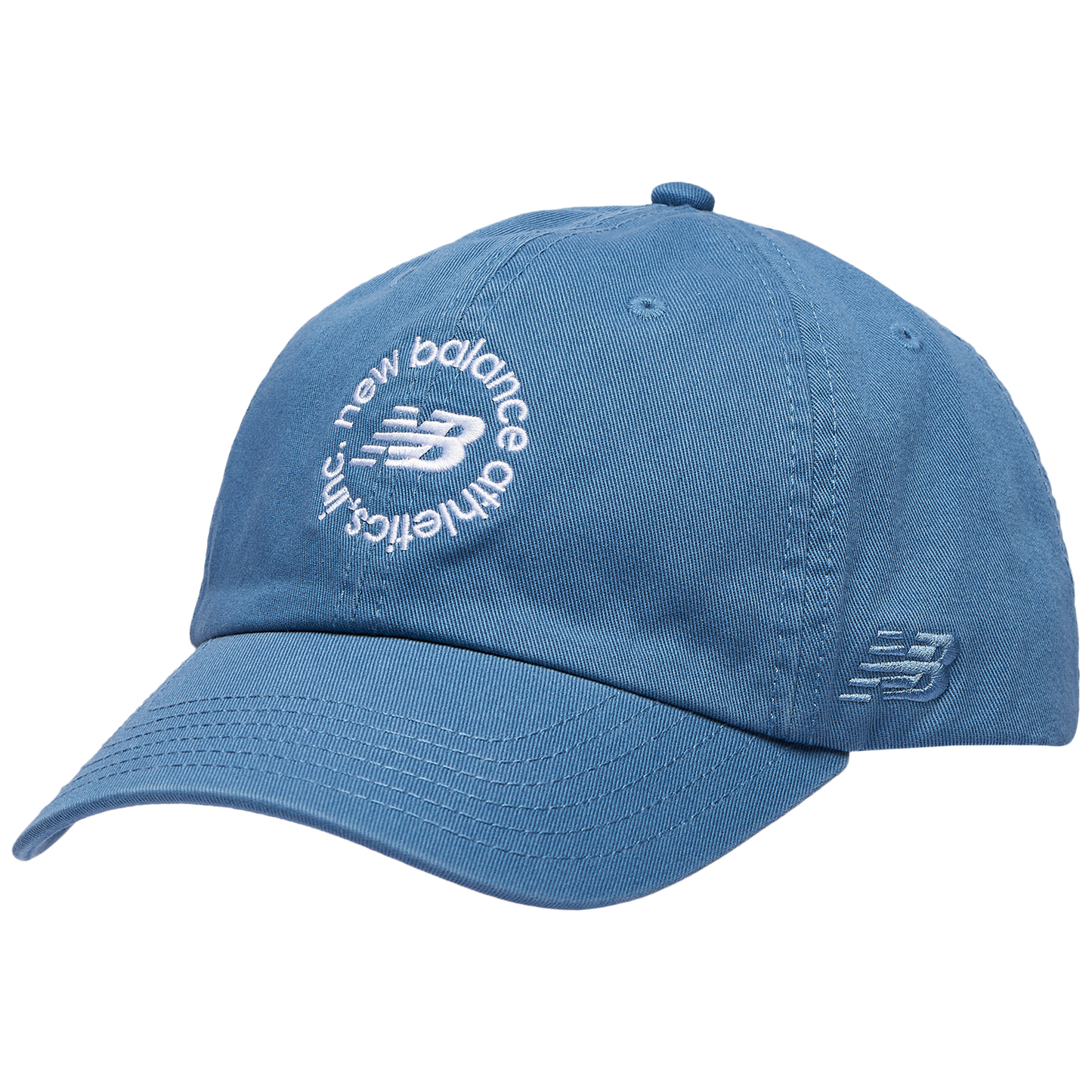 New Balance 6 Panel Circle Graphic Cap - Men's - Blue/White