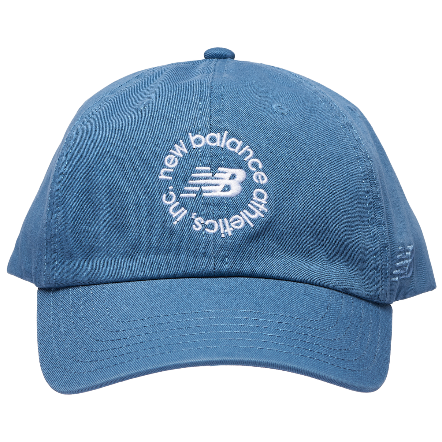 New Balance 6 Panel Circle Graphic Cap - Men's - Blue/White