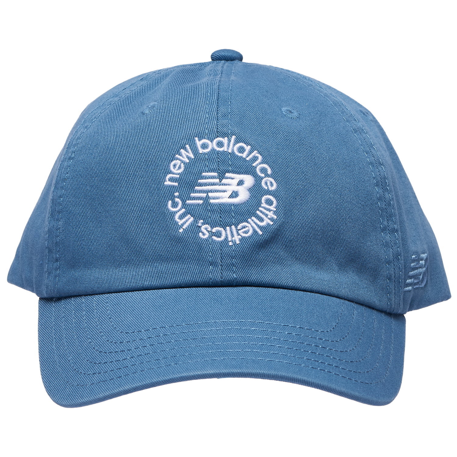 New Balance 6 Panel Circle Graphic Cap - Men's - Blue/White