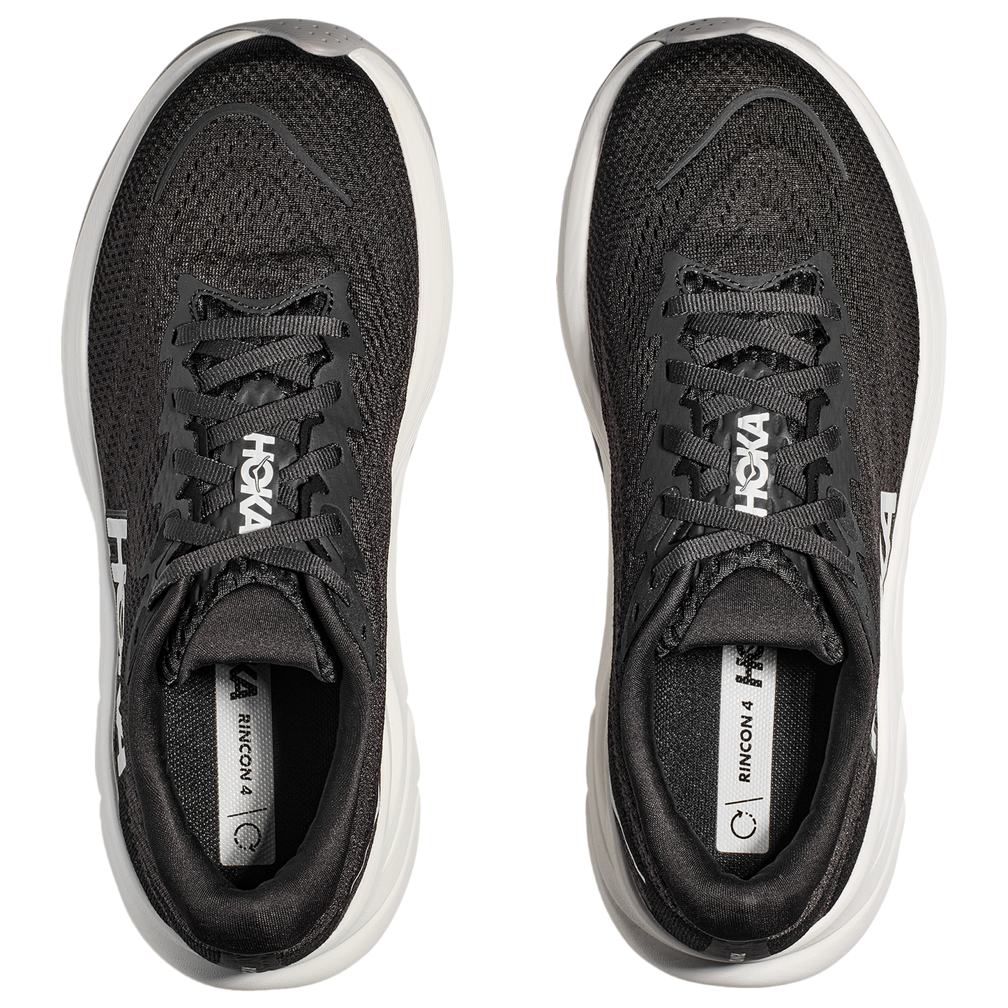 HOKA Rincon 4 - Men's - Black/White