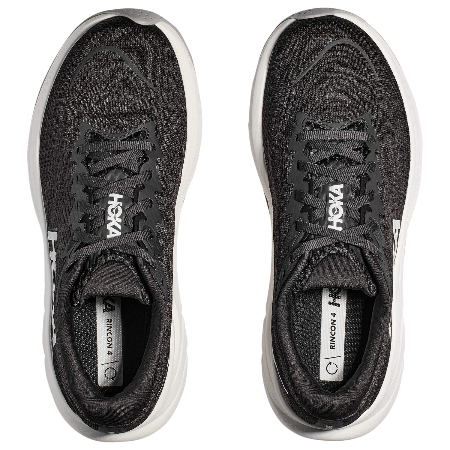 HOKA Rincon 4 - Men's - Black/White