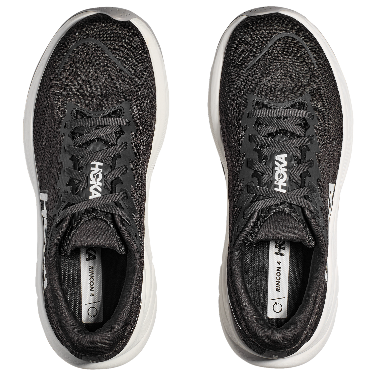 HOKA Rincon 4 - Women's - Black/White