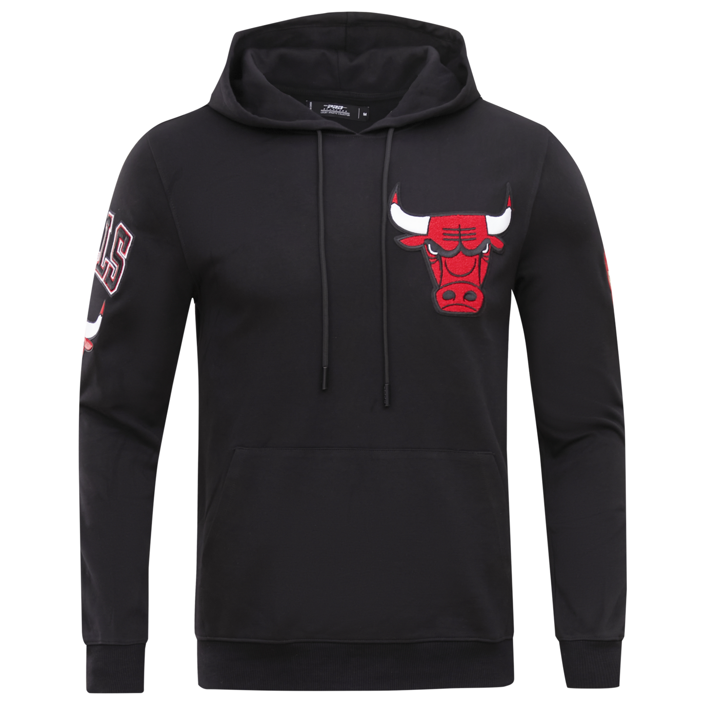 Pro Standard Bulls Logo Hoodie - Men's - Black (51537BLK)
