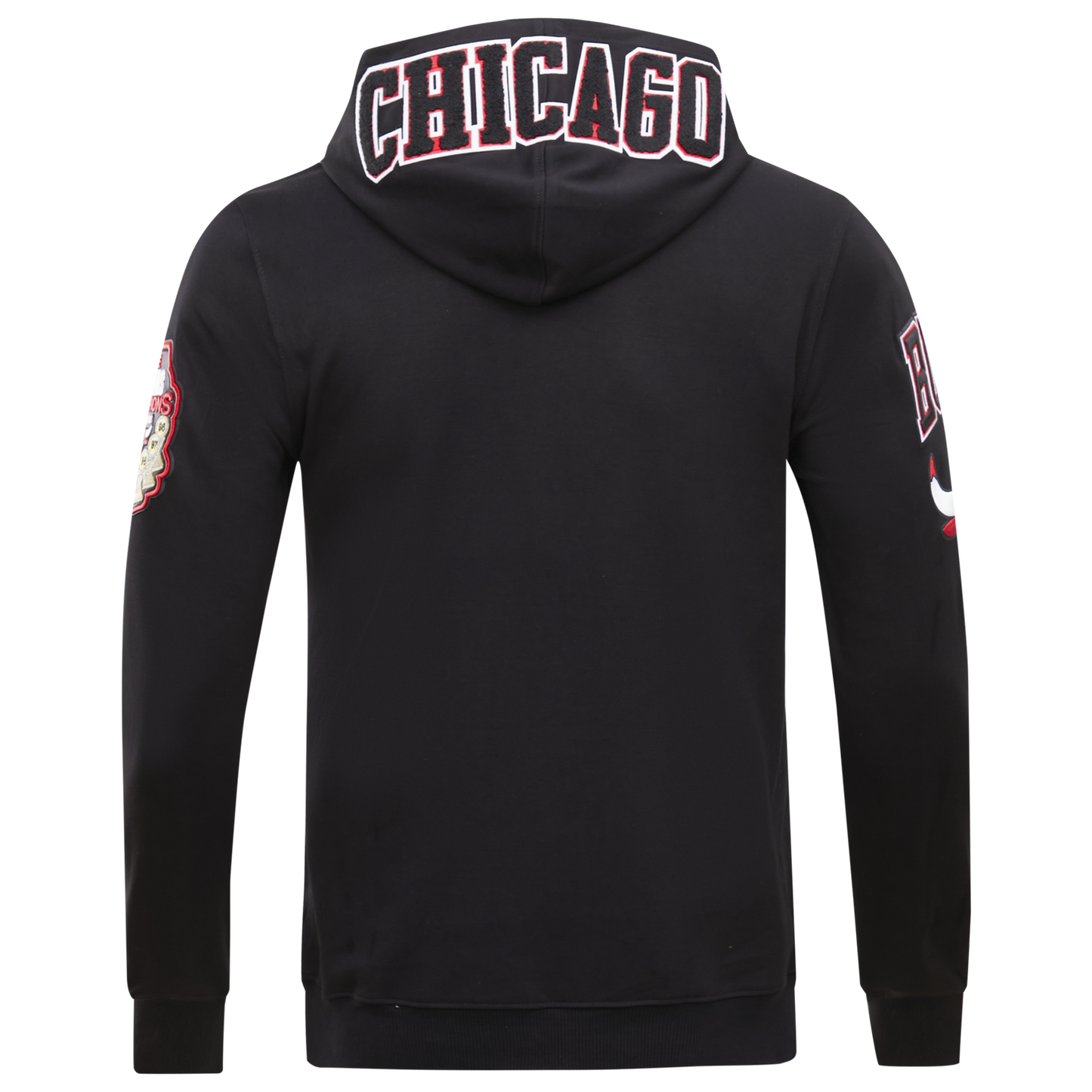 Pro Standard Bulls Logo Hoodie - Men's - Black (51537BLK)