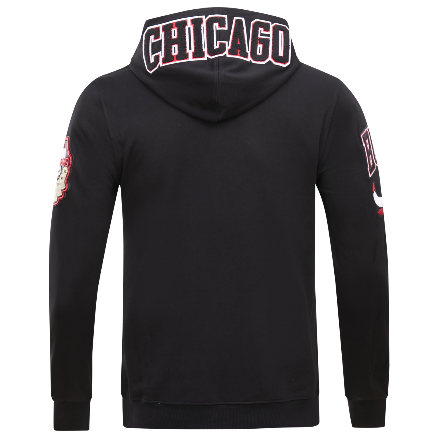 Pro Standard Bulls Logo Hoodie - Men's - Black (51537BLK)
