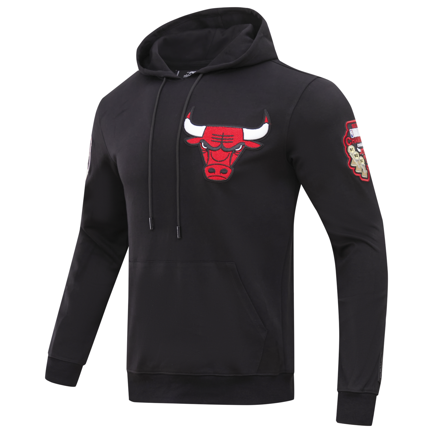 Pro Standard Bulls Logo Hoodie - Men's - Black (51537BLK)
