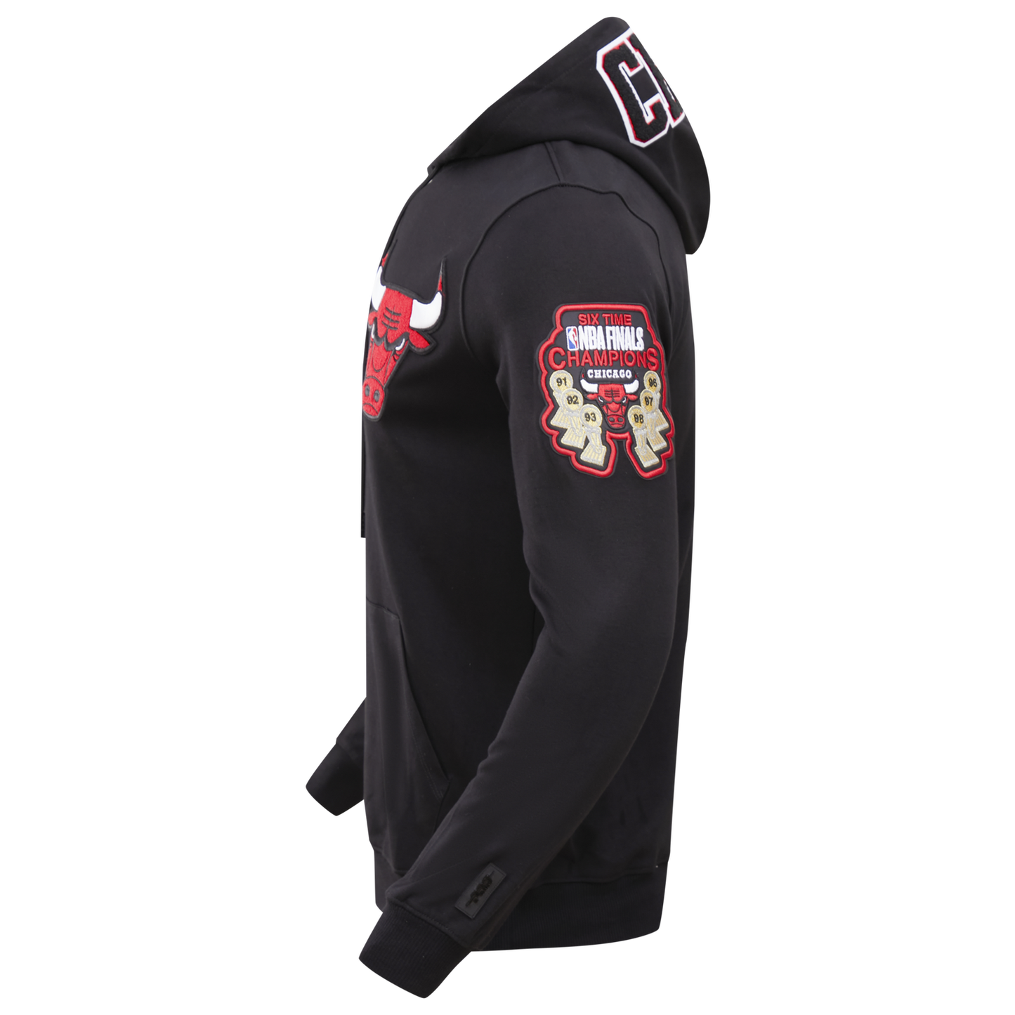 Pro Standard Bulls Logo Hoodie - Men's - Black (51537BLK)