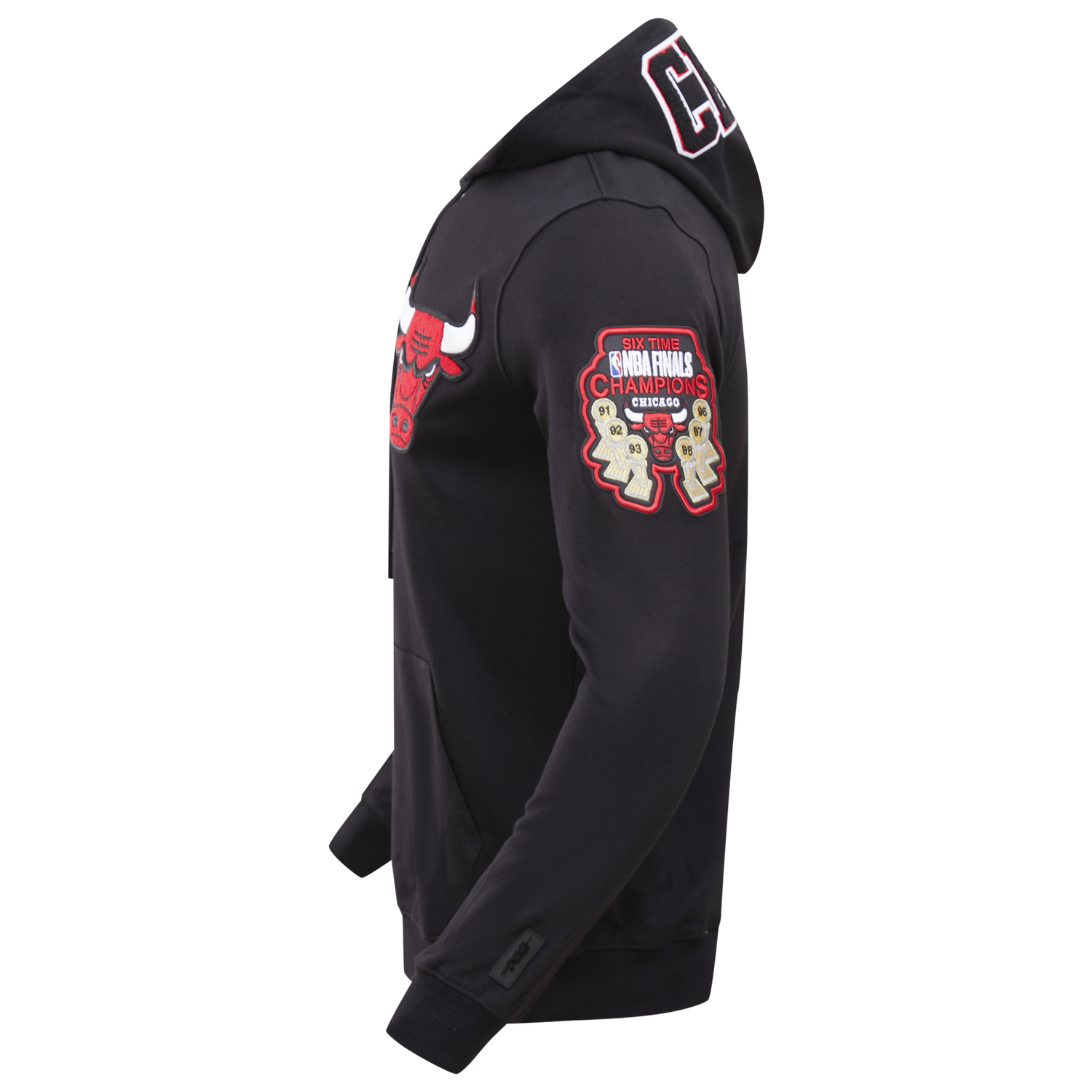Pro Standard Bulls Logo Hoodie - Men's - Black (51537BLK)