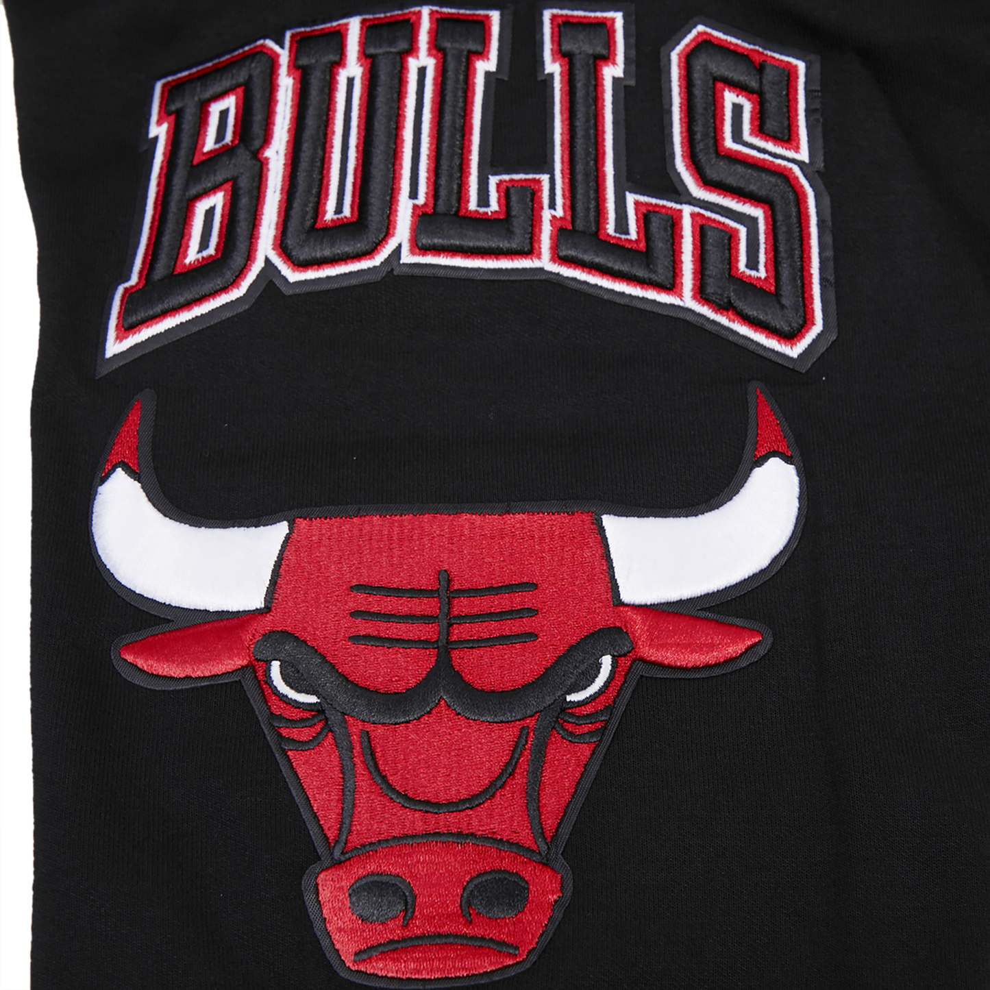 Pro Standard Bulls Logo Hoodie - Men's - Black (51537BLK)