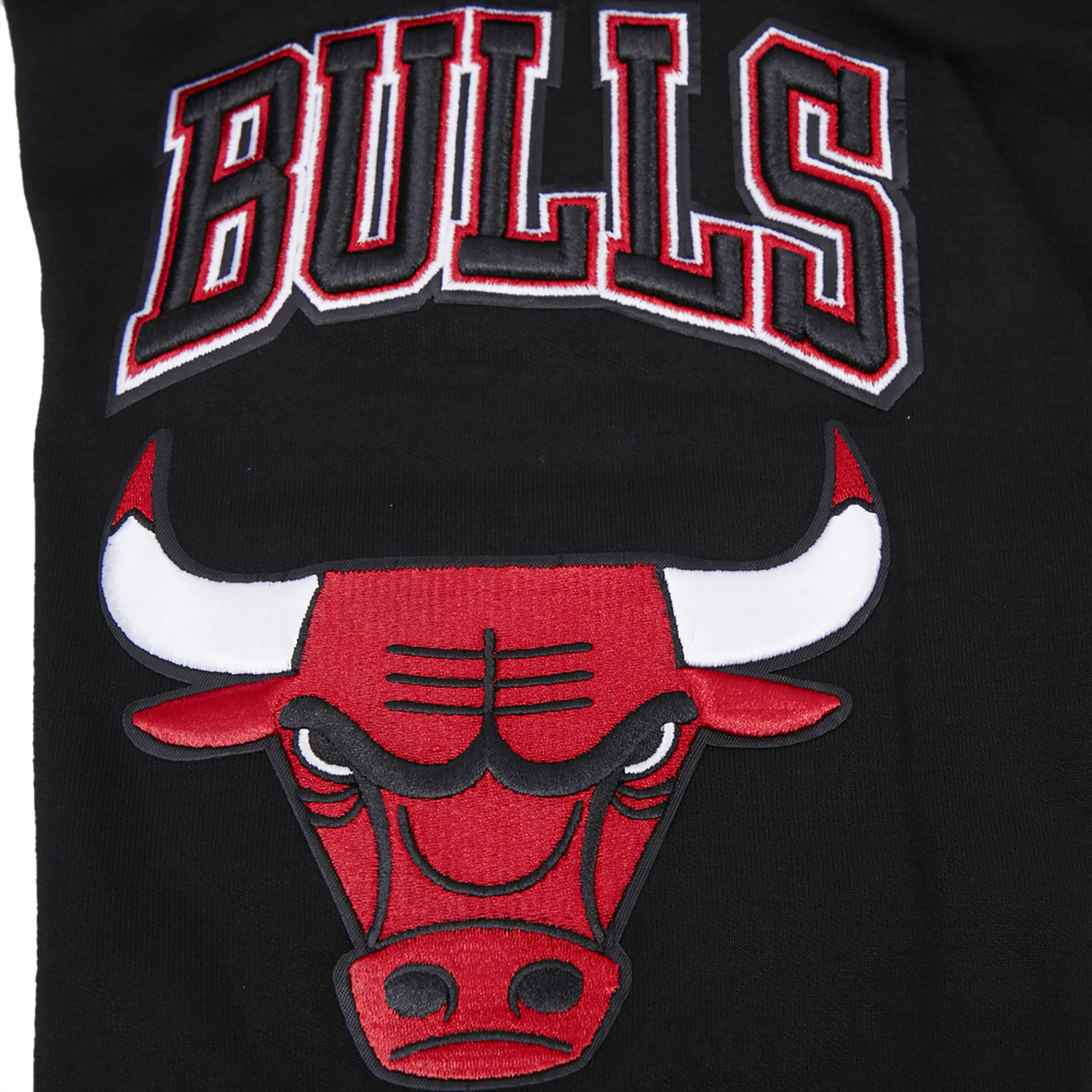 Pro Standard Bulls Logo Hoodie - Men's - Black (51537BLK)
