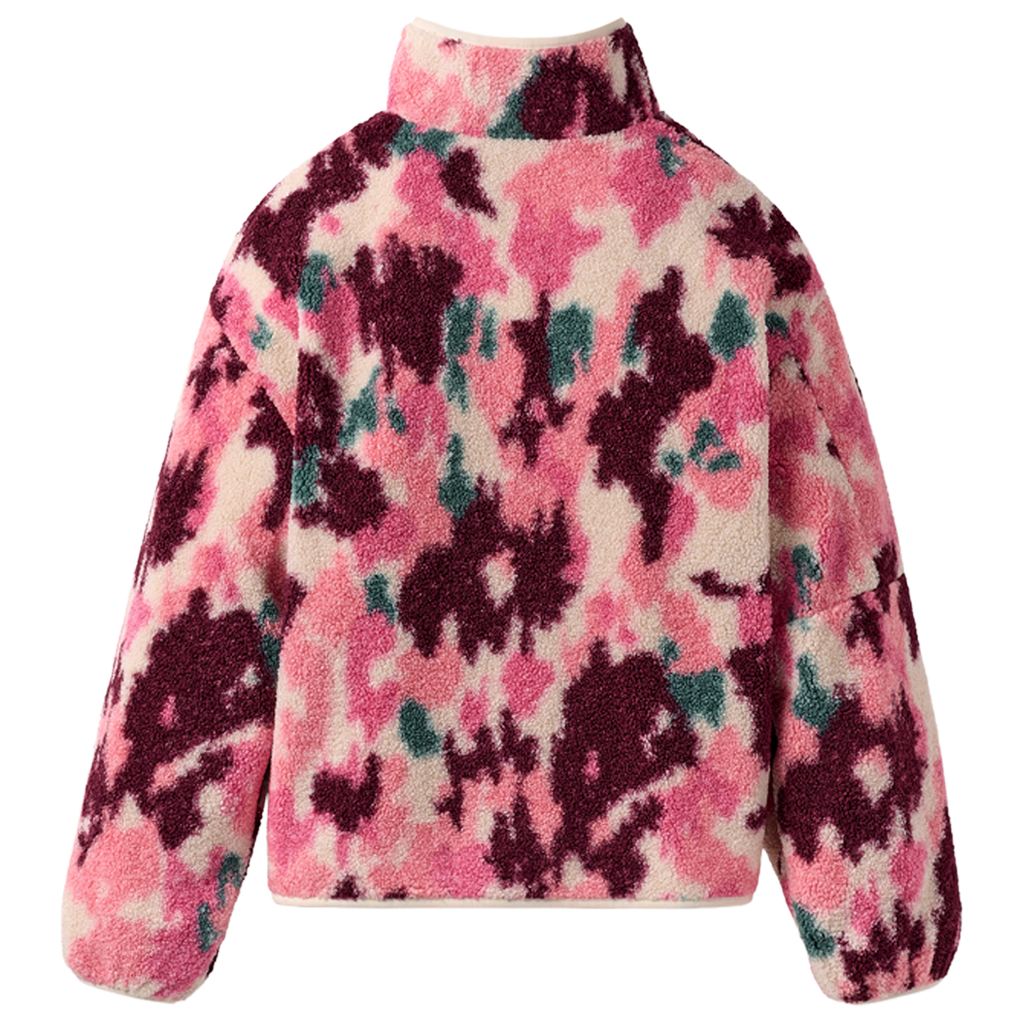 UGG Marlene Splatter Jacket - Women's - Arctic White/Pink
