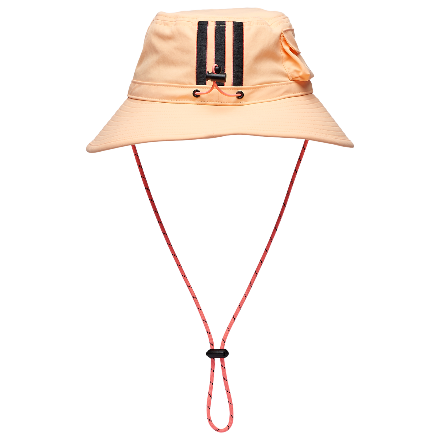 adidas Anthony Edwards Utility Boonie Cap - Men's - Acid Orange/Black