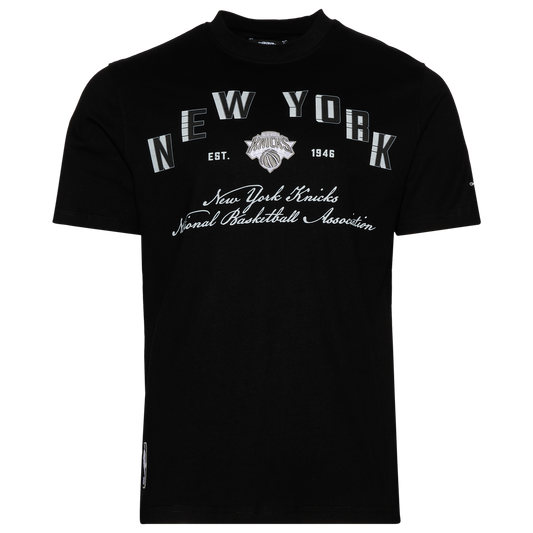 Pro Standard New York Knicks Black Cat S/S Flex T-Shirt - Men's - Black/Black