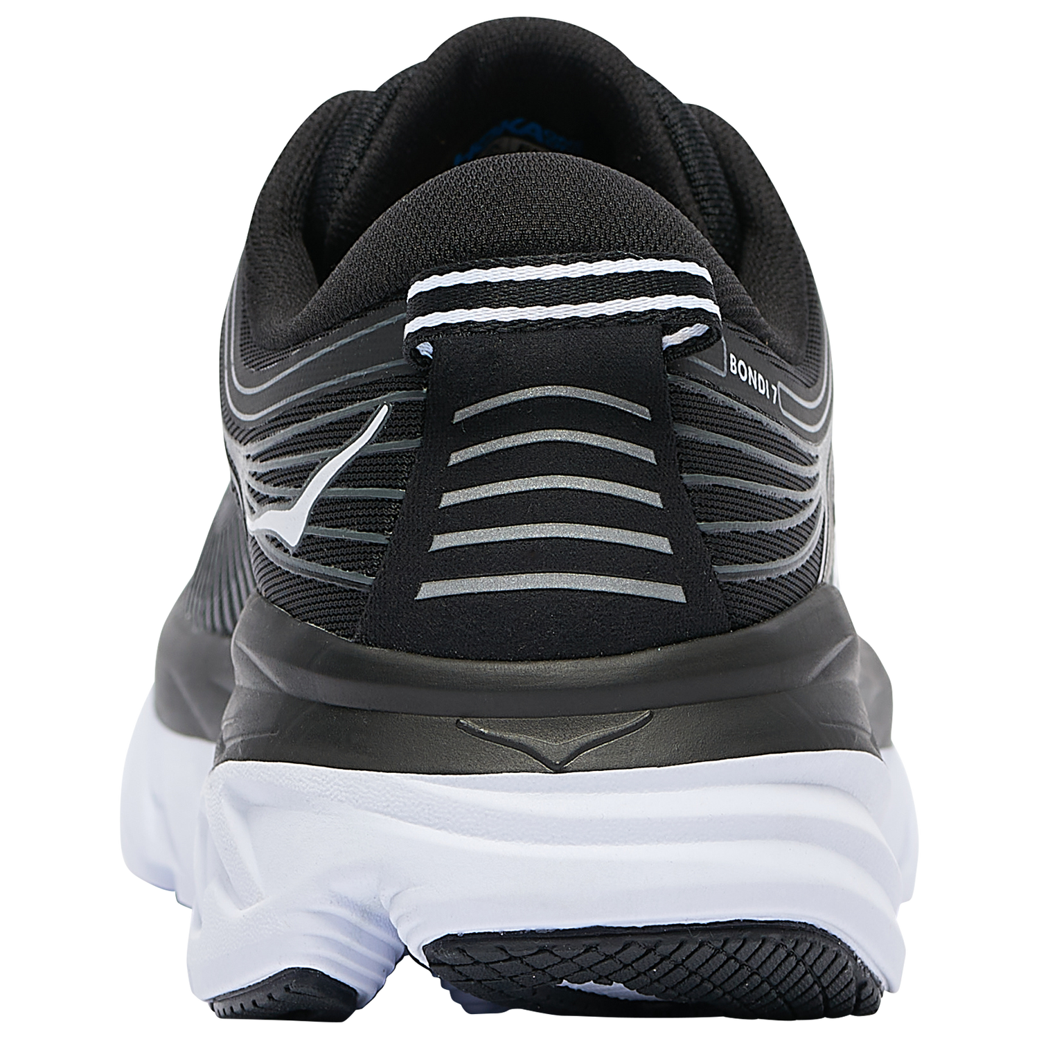 HOKA Bondi 7 - Men's - Black/White