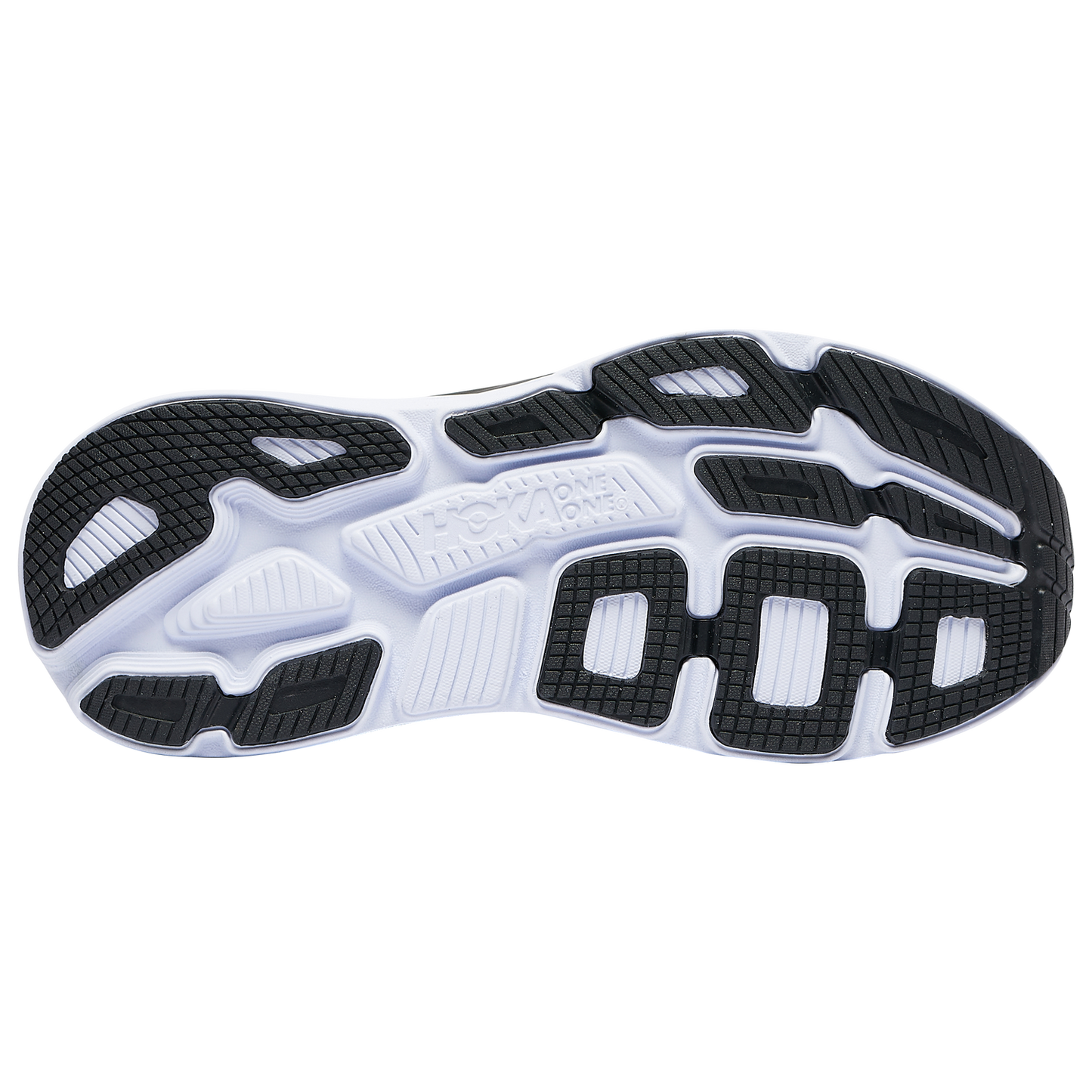 HOKA Bondi 7 - Men's - Black/White