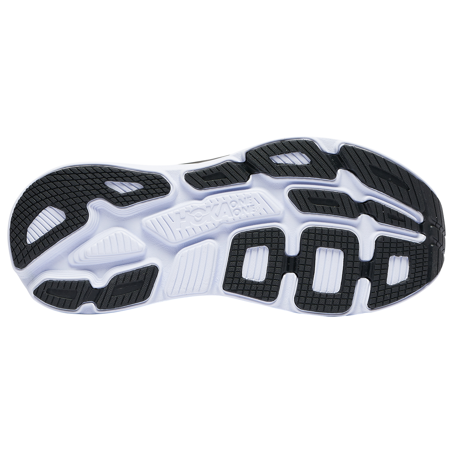 HOKA Bondi 7 - Men's - Black/White