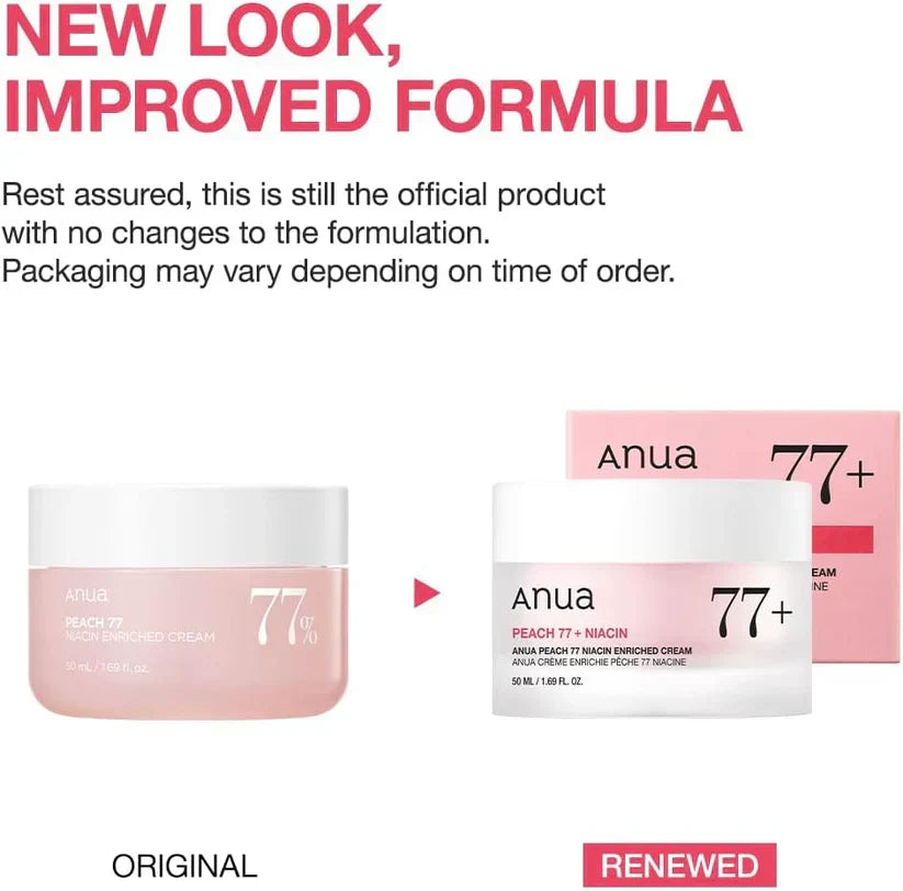 ANUA Peach 77 Creme Enriquecido com Niacina - Ilumina, Hidrata e Brilha | 50ml - imagem 5
