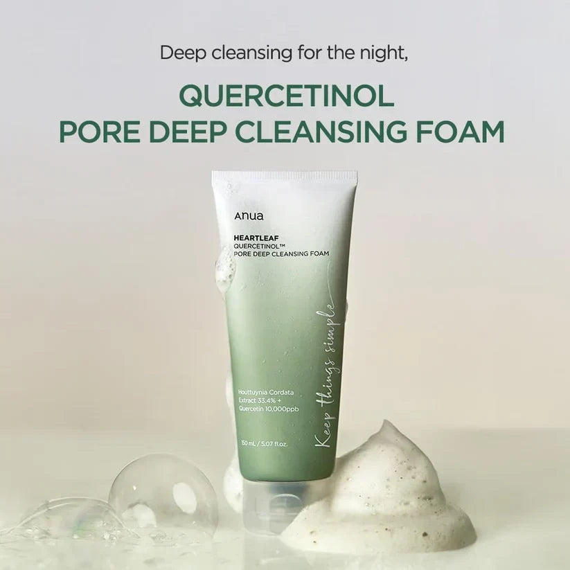 Conjunto de espuma e óleo de limpeza ANUA Heartleaf - imagem 2