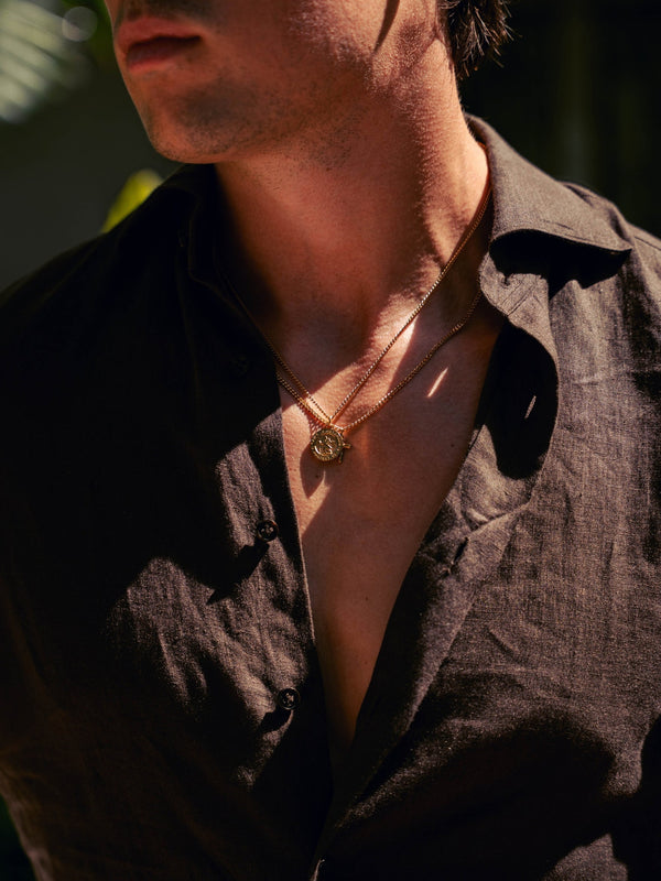 ST. CHRISTOPHER CHAIN | 18K Gold