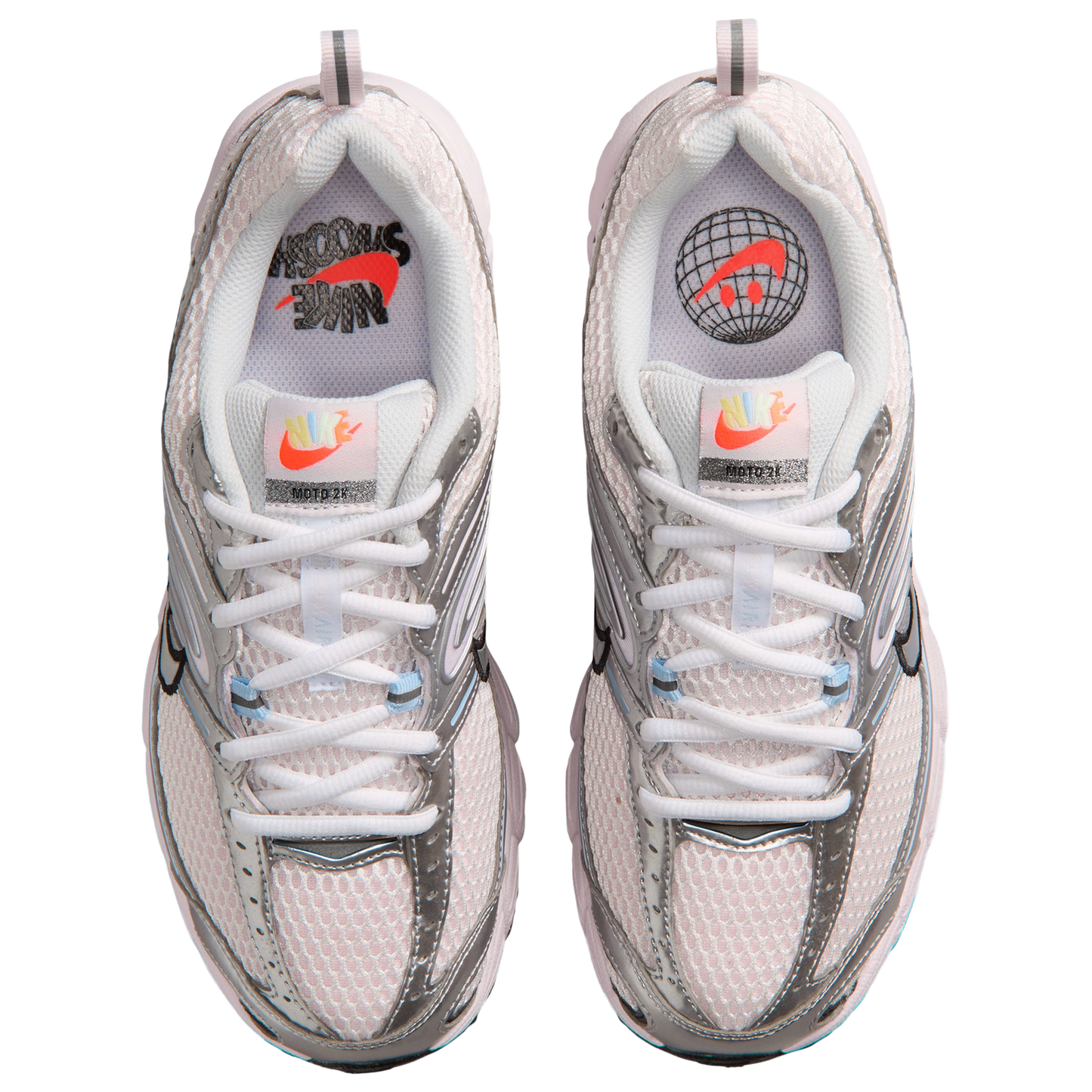 Nike Air Max Moto 2K - Women's - Silver/Pink