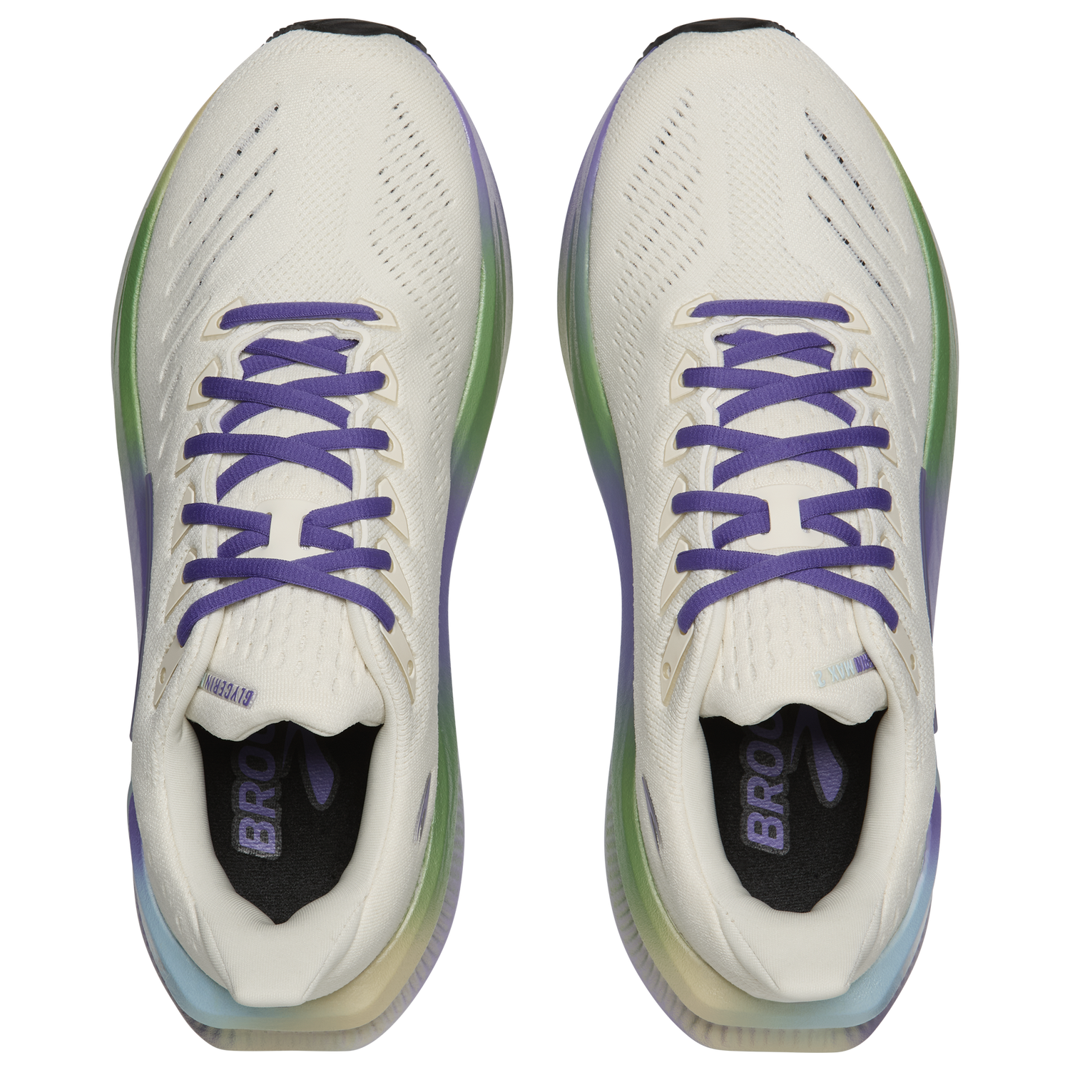Brooks Glycerin Max 2 - Women's - Tan/Purple/Green