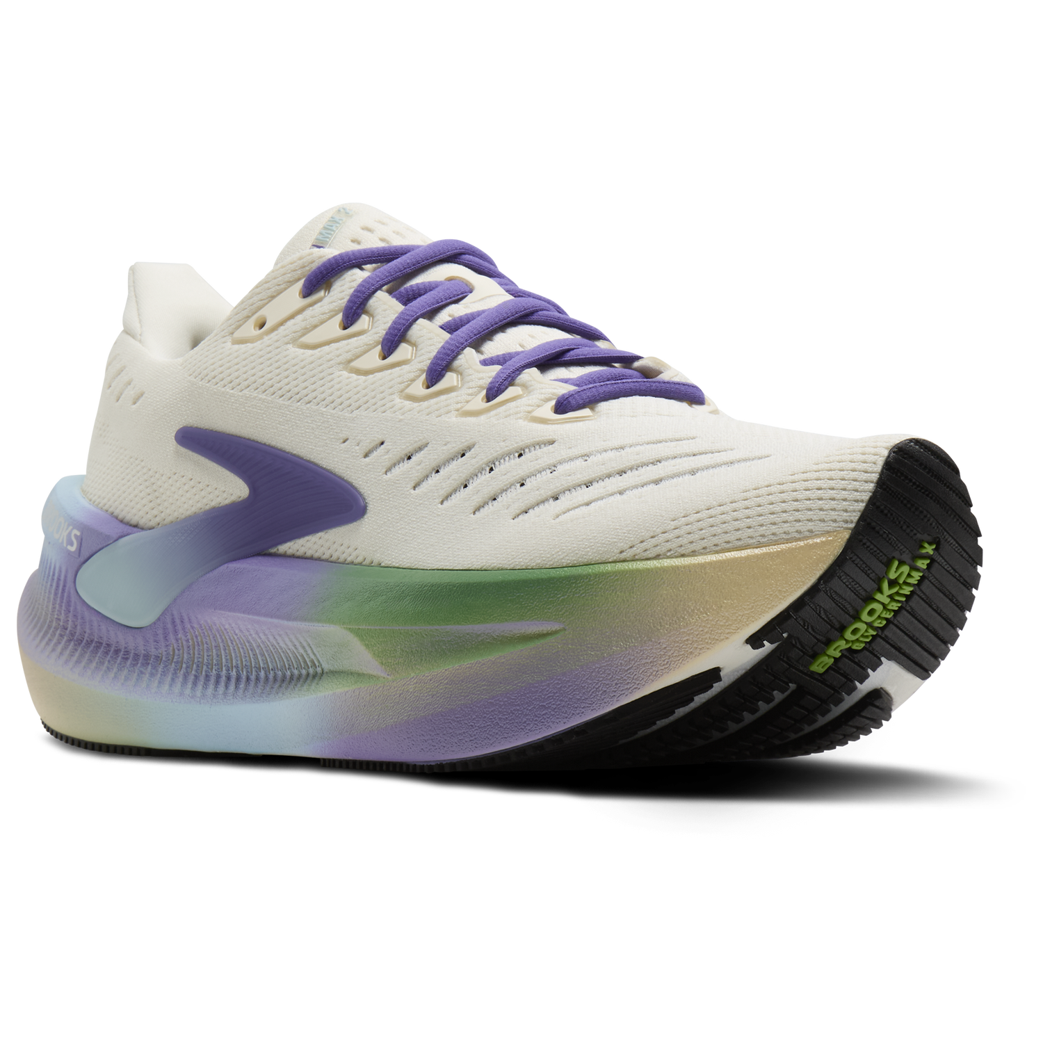 Brooks Glycerin Max 2 - Women's - Tan/Purple/Green