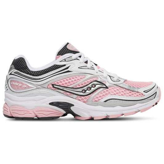 Saucony Progrid Omni 9 - Women's - White/Touch Pink
