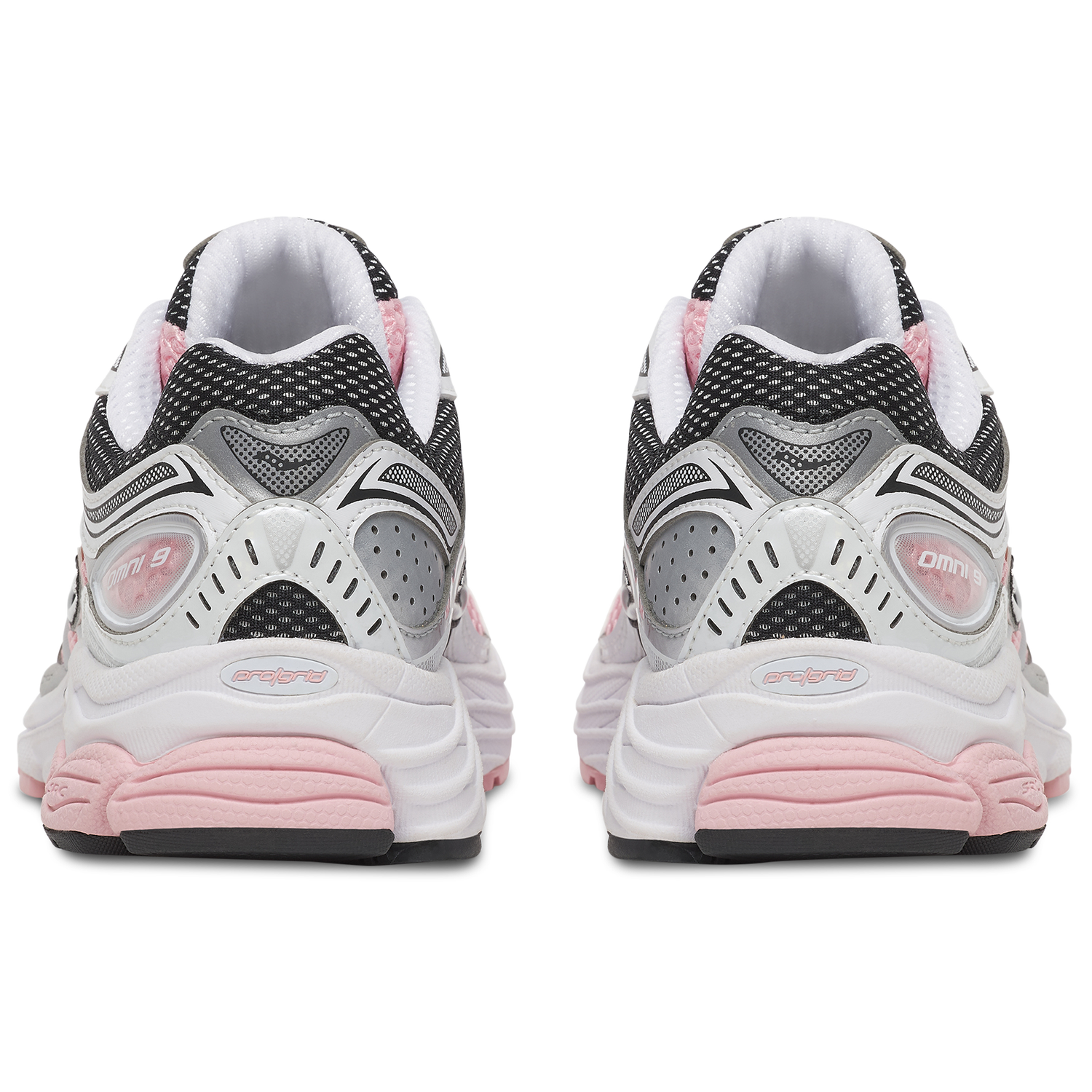 Saucony Progrid Omni 9 - Women's - White/Touch Pink
