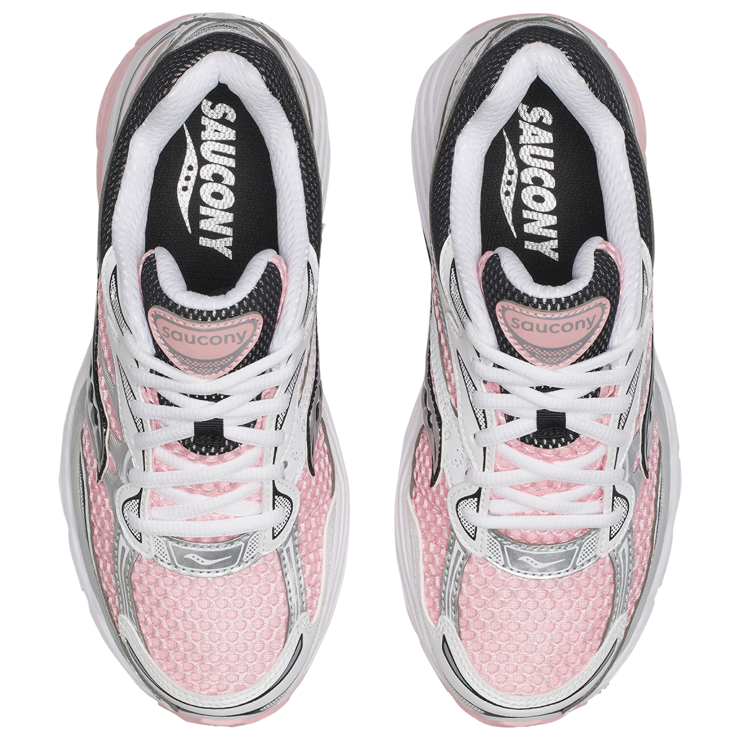 Saucony Progrid Omni 9 - Women's - White/Touch Pink