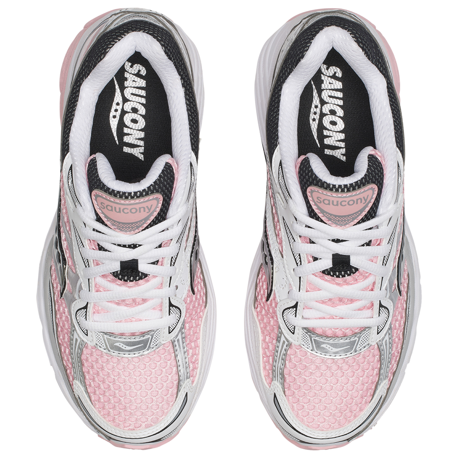 Saucony Progrid Omni 9 - Women's - White/Touch Pink