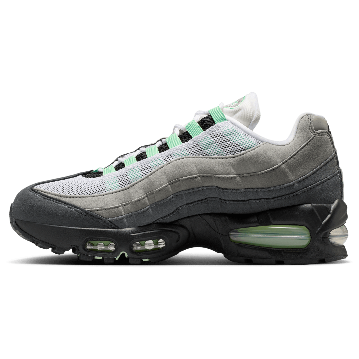 Nike Air Max 95 - Women's - Black/Green/White