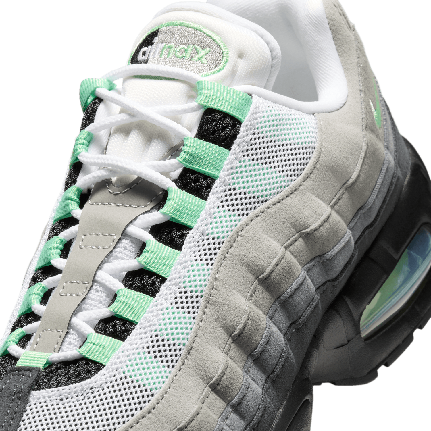 Nike Air Max 95 - Women's - Black/Green/White